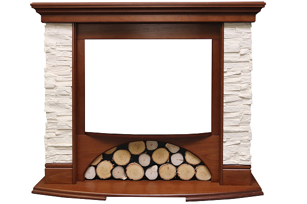 Royal Flame Village Белый / Орех_1